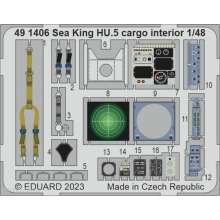 Eduard Accessories 491406 - 1/48 Sea King HU.5 cargo interior 1/48