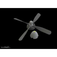 Eduard Accessories 6481007 - P-51B/C Hamilton Standard propeller uncuffed EDUARD