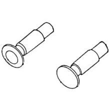 Weinert 86141 - Nicht durchstoßende Federpuffer mit 4,3 mm Durchmesser