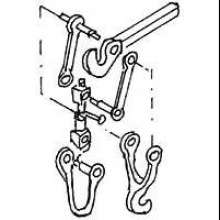 Weinert 86214 - Schmalspur Doppelhakenkupplung, beweglich