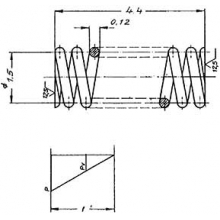 Weinert 86391 - Federn für Lok-Achslager