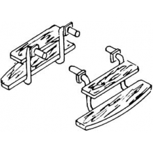 Weinert 8696 - Aufstiegstritte für Schmalspurwagen
