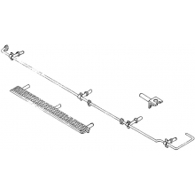 Weinert 8699 - Langer Tritt und Tender-Zurüstteile für BR 55