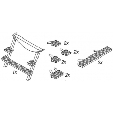 Weinert 87018 - Aufstiegstritte für BR 44 DB