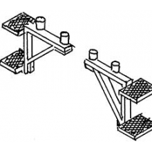 Weinert 87031 - Tritte für die Pufferbohle von Reko-Lok der DR