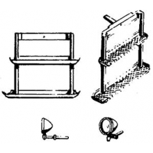 Weinert 87040 - Tritte und Lampen für Ellokführerstand E 44 und E 93/E 94