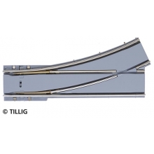 Tillig 87584 - Weiche Asphalt/Beton