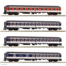 Fleischmann 881908 - 881908 4-tlg. Set ´Popfarbener DC-Zug´, DB