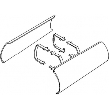 Weinert 89003 - Windleitbleche für DR-Lokomotiven ab 1961