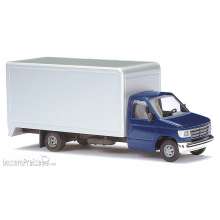 Busch 89116 - Ford E-350 Kastenwagen, Blau/Lichtgrau