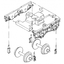 Weinert 9051 - Drehgestellblenden H0e 2St