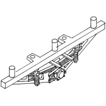 Weinert 9054 - Achslager für Beiwagen