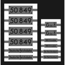 Weinert 91020 - Neusilberschilder für 50 849