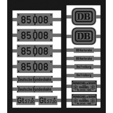 Weinert 91052 - Neusilberschilder für 85 008