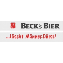 Weinert 91096 - Schiebebild-Beschriftung Becks Bier