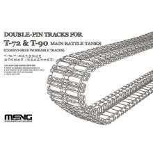 Meng 911095 - 1/35 einzelne Kettenglieder für T72 & T90, Double Pin