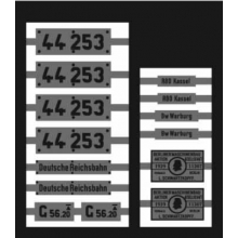 Weinert 91168 - Neusilberschilder für 44 253