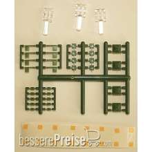 Hädl 912002-05 - Zurüstteile für Bauzugwagen grün, TT