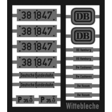 Weinert 91266 - Neusilberschilder für 38 1847