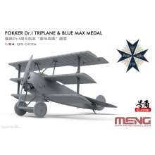 Meng 913037 - 1/24 Fokker Dr. I & Blue Max Medaille, Limited Edition