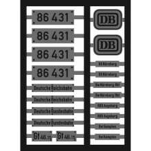 Weinert 9134 - Neusilberschilder für 86 431