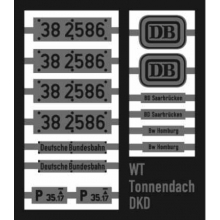 Weinert 91340 - Neusilberschilder für 38 2586