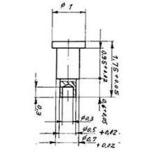 Weinert 9182 - Niet C für Schmalspurloks