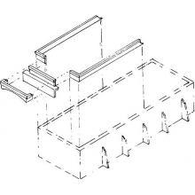 Weinert 9200 - Kohlekastenaufsatz für Tender 22 T 34