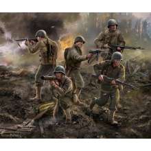 Zvezda 926278 - 1/72 WWII US-Infanterie