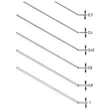 Weinert 9300 - Messingdraht mit d = 0,3 mm