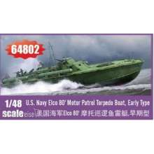 I LOVE KIT 64802 - Elco 80 Motor Patrol Torpedo Boat, Early Type in 1:48