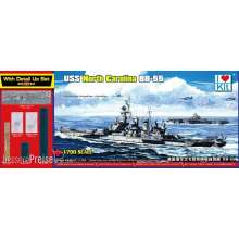 I LOVE KIT 65704 - 1:700 Top Grade North Carolina BB-55