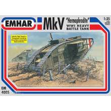 Emhar 934005 - 1/35 WWI Mk.V Tank baubar in 3 Versionen