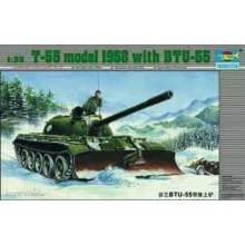 Trumpeter 00313 - Russischer Panzer T55 mit BTU-55