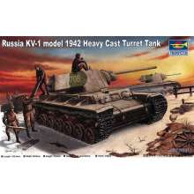 Trumpeter 00359 - 1:35 Russland KV-1 (1942) Heavy Gust Turret Tank