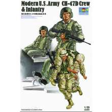 Trumpeter 00415 - 1:35 Modern U.S. Army CH-47D Crew & Infantry