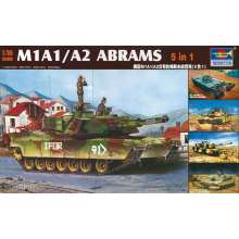 Trumpeter 01535 - 1:35 M1A1/A2 Abrams 5 in 1