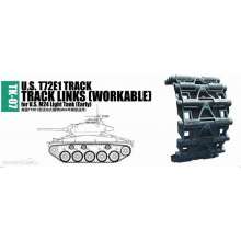 Trumpeter 02037 - U.S. T72E1 track for M24 light tank (early)