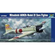 Trumpeter 02405 - 1:24 Mitsubishi A6M2b Zero Typ 21