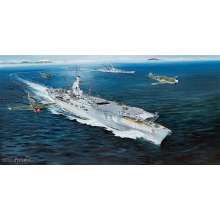 Trumpeter 05628 - 1:350 German Navy Aircraft Carrier DKM Peter Strasser