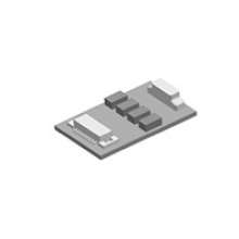 Liliput 938005 - H0e - Brückenstecker für 6-pol. Decoder NEM 651