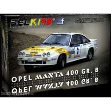 BELKITS BEL008 - OPEL MANTA 400 GR.B Tour de corse 1984 Frequelin -´Tilber´ in 1:24