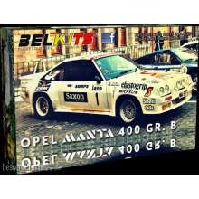 BELKITS BEL009 - OPEL MANTA 400 GR.B 24 uren vanIeper1984 Jimmy McRae in 1:24