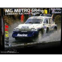 BELKITS BEL016 - MG METRO 6R4,Lombard RAC Rallye 1986 in 1:24