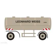 Herpa 952422 - Wassertransportanhänger 2achs Leonhard Weiss