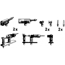 Weinert 95514 - Hauptschalter, Horn, Senkantrieb für DBS 54, UKW-Antenne