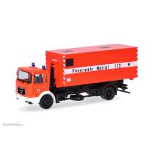 Herpa 956888 - MAN F8 Wechsellader-LKW 2achs Feuerwehr Dortmund