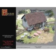 Pegasus 957052 - 1/72 Amerikanische Geschichte:Farmtiere