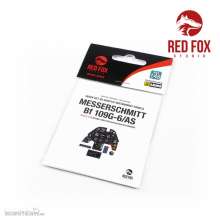 Red Fox Studio RFSQS-48034 - 1/48 Messerschmitt Bf 109G-6 AS (for Eduard kit)