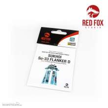 Red Fox Studio RFSQS-48037 - 1/48 Su-33 Flanker D (for Kinetic kit)